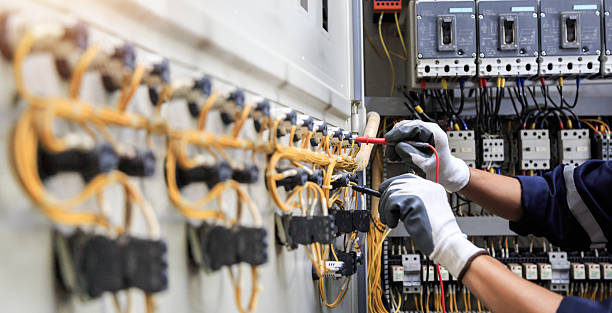 Professional Electrician technician working in Hays, KS